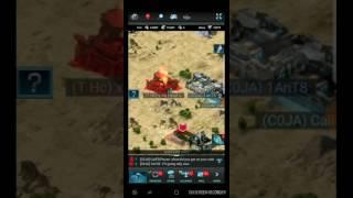 Mobile Strike  - Burning 600mt base with t9 solo