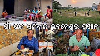 ଗାଁ ରଜ ସଜବାଜ ଭୁବନେଶ୍ବର ପଖାଳ  l Gouranga Nayak Odia Vlogs