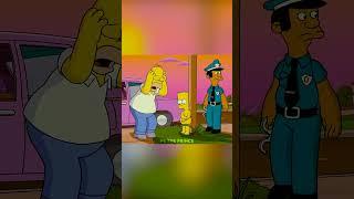 Bart Gets Arrested  #simpsons #shorts