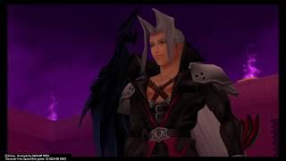 All Boss Battles Sephiroth  Kingdom Hearts 1.5 Remix 