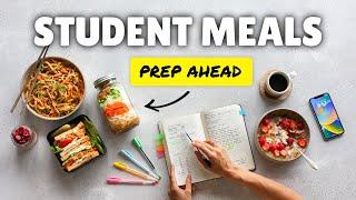 Easy STUDENT recipes MEAL PREP friendly 