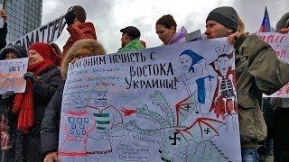 Митинг в Донецке за референдум и против кровавого пастора. 16.03.2014