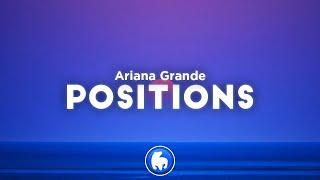 Ariana Grande - positions Clean - Lyrics