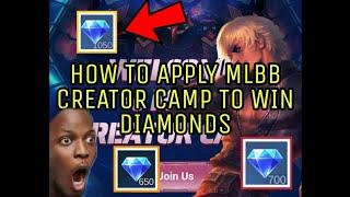 TUTORIAL HOW TO APPLY MLBB CREATOR CAMP TO WIN DIAMONDS