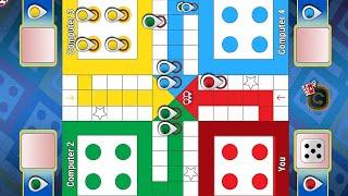 Ludo game in 4 players  Ludo King 4 players  Ludo gameplay #1567