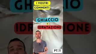 Ghiaccio e calcolo idratazione #pizza #pizzafattaincasa #ghiaccio