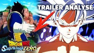 DAS HAST DU NICHT GESEHEN Dragon Ball Sparking Zero UI Goku Trailer Analyse