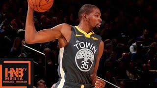 Golden State Warriors vs New York Knicks Full Game Highlights  10.26.2018 NBA Season