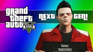 GTA 5 Next Gen Funny Moments - Zombie Face First Person Twist Glitch New Plane & More