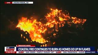 Laguna Niguel fire Latest information several homes destroyed  LiveNOW from FOX