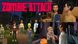 ZOMBIE ATTACK - A Short Film  HStories - Animation  Plotagon Story