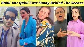 Habil Aur Qabil BTS  Aagha Ali  Habil Aur Qabil Episode 46 Har Pal Geo  Zaib Com