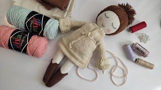 Another Adorable Rag Doll Tutorial with Free PatternSecrets of My DollsNew bodyNew Doll Wig