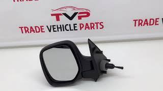 Peugeot Partner 1996-2008 Citroen Berlingo 1998-2008 Door Wing Mirror Manual Primed Passenger Side