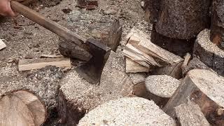 Doğal yöntemle odun kırma