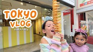 Japan Vlog Harajuku + Best yakiniku in Tokyo + Jordan Store + Lucia learns to walk