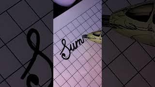 Summer  Cursive handwriting  English handwriting practice  #calligraphy #trending #shorts