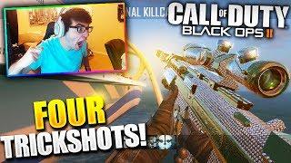 I HIT 4 TRICKSHOTS IN ONE DAY UNLUCKIEST TO LUCKIEST DAY - BO2 Trickshotting