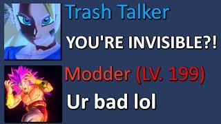 I Made An Overpowered Level 199 Modder Fight A Trash Talker.