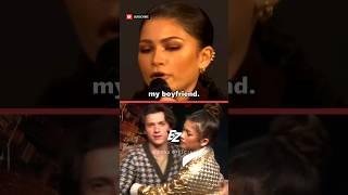 Zendayas LOVE For Tom Holland ️ #shorts #marvel #spiderman #tomholland #zendaya #peterparker #mj