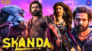 Ram Pothinenis - SKANDA  New Released South Indian Hindi Dubbed Movie 2024  Sreeleela