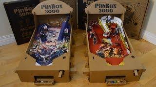 PinBox 3000 Cardboard Pinball Machine