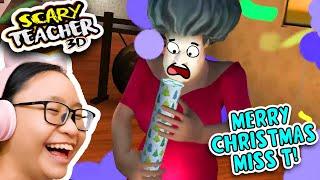 Scary Teacher 3D 2024 - Merry Christmas Miss T - Part 73 Merry Poppers