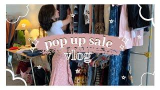 VLOG of my first POP UP sale as a vintage seller