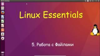 Linux для Начинающих - создание копирование перенос переименование стерание файлов