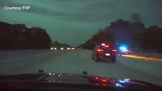 WATCH Dash cam video of police chase in Florida