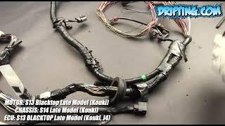 SR20DET Wiring S13 Blacktop Late Model Kouki S14 Late Model Kouki VIDEO 1 of 3