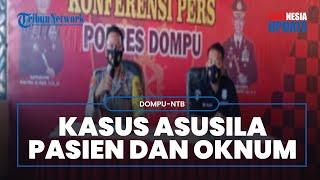 Terpapar Covid-19 seusai Mesum dengan Oknum Polisi di RSUD Dompu Pelaku Wanita Batal Diperiksa