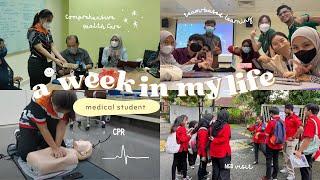 my life as a ukm medical student  group projects cpr spirometry NGO visit and lots of memories