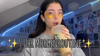 5 Uhr Morgenroutine-Vlog