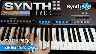 SYNTH PACK 64 sounds  YAMAHA GENOS  2  SOUND LIBRARY  PSR SX 700 - 900 Series  Tyros 5