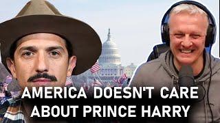 America DOESNT CARE About Prince Harry #andrewschulz REACTION  OFFICE BLOKES REACT