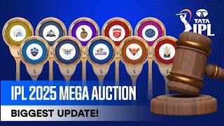 IPL 2025 MEGA AUCTION - Biggest updates