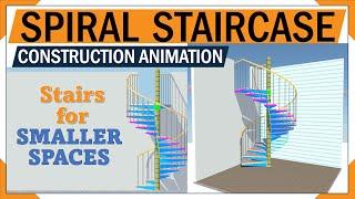 Understanding Stairs steel Design  Spiral staircase  House construction