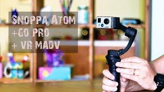 How to mount a gopro or vr camera on Snoppa Atom