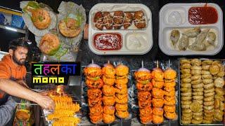 Shree Hanuman Kachori Paneer Afghani Cheese N Corn Momos & More  Agra Street Food