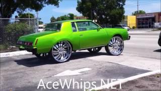 AceWhips.NET- Candy Slime Green Buick Regal Squattin on 30s Forrgiatos