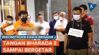 Bharada E Trauma Tangan Bergetar Saat Rekonstruksi