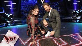 Yuridia y David Bisbal unen su talento al cantar Ángel en La Voz.  La Voz 2022