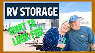 RV STORAGE - What you should know questions to ask  #RVtravel #55+ #rvtravel