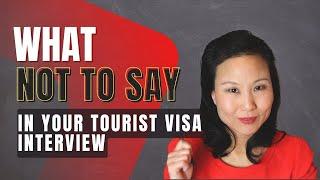 Common B1B2 Tourist Visa Interview Questions Answered