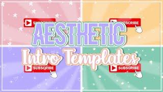 6 Free Simple Aesthetic Intros  No Text Templates + Download Link