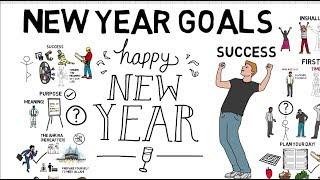 SETTING NEW YEARS RESOLUTION GOALS - Animated