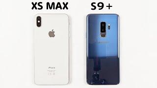 iPhone XS Max Vs Samsung S9 Plus Speed Test & Camera Comparison