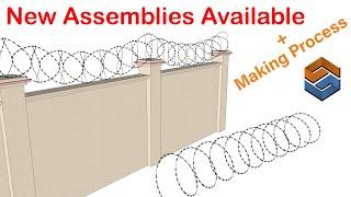 New Assemblies for profile Builder Plugin - SketchUp Tutorial