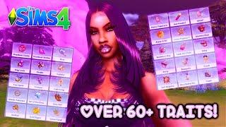 URBAN CC TRAITS HAUL 2021 • OVER 60+ TRAITS • THE SIMS 4